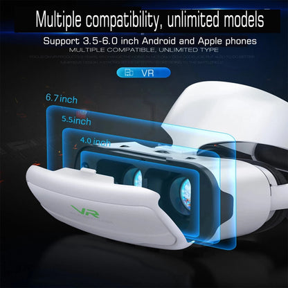 Shinecon occhiali VR per realtà virtuale cuffie 3D dispositivo Viar lenti per casco intelligente occhiali per cuffie per Smartphone cellulare