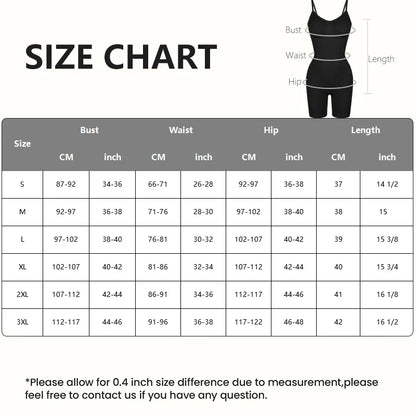 Nuovo Body Shapewear Donna Canotta Controllo della pancia Shaper completo del corpo Pantaloncini anti sfregamento Dimagrante Vita Trainer Butt Lifter