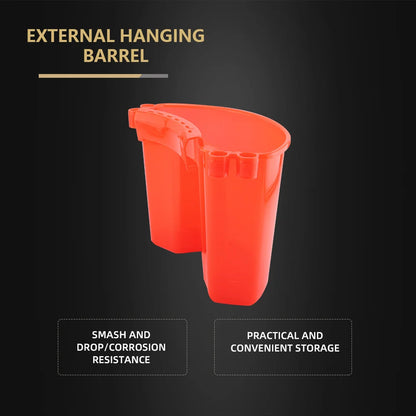 SPTA Universal Bucket Organizer Car Detailing lavaggio Tool Storage Kit barile appeso esterno