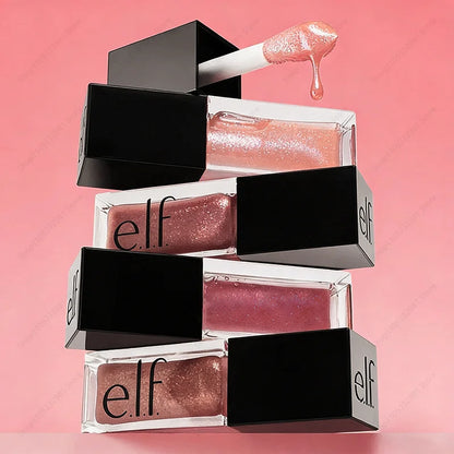 Nuovo Olio Labbra Elf in 8 Colori, Effetto Luminoso, Tinta Leggera Idratante e Filmogenica, Cosmetico per Labbra