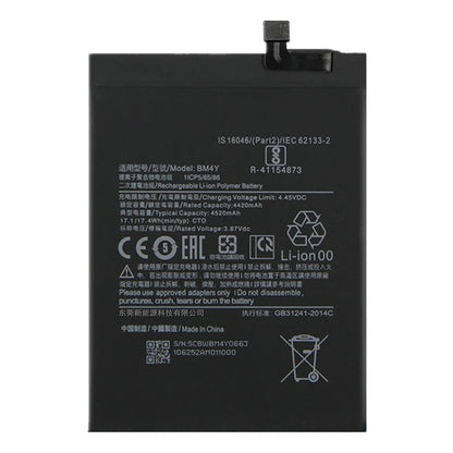 Batteria BM58 originale al 100% per Xiaomi Mi 8 9 10 11 11i 11T Ultra SE Lite Mi A3 CC9 CC9e Poco F3 Redmi K40 Pro Mix 4 batterie 5G