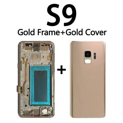 Display LCD touchscreen con telaio per Samsung S8 G950 G950F SM-G950FD e Samsung S9 G960 SM-G960F, nuovo e testato al 100%.