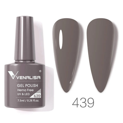 VENALISA Smalto gel per unghie da 7,5 ml Sparkle Glitter Diamante Brillante Colori estivi Semi permanente Soak off Vernice gel per unghie UV LED