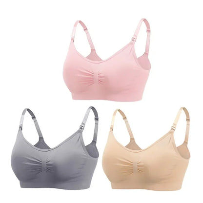 3 Pz/lotto Maternità Reggiseni Allattamento Cotone Allattamento Al Seno Donne Incinte Gravidanza Biancheria Intima Allattamento Al Seno Reggiseno Abbigliamento Lactancia