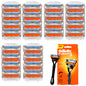 Lame di ricambio Gillette Fusion 5 lame di rasoio per rasoi bagnati da uomo