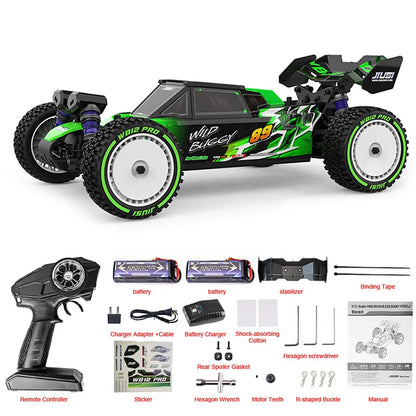 Auto RC JIUSI 1/12 WB12 PRO 4WD 80km/h Brushless 2.4G Telecomando Drift Racing Veicolo Fuoristrada ad Alta Velocità Giocattolo RC Regalo