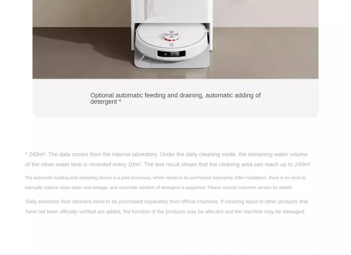 Nuovo robot aspirapolvere Xiaomi Mijia M30 Pro, potente e multifunzione, con funzione di taglio dei capelli integrata e sistema anti-groviglio.