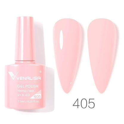 VENALISA Smalto gel per unghie da 7,5 ml Sparkle Glitter Diamante Brillante Colori estivi Semi permanente Soak off Vernice gel per unghie UV LED