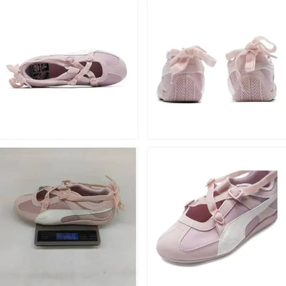 x PUMA The Powerpuff Girls Nuove Sneakers Estive da Donna con Fiocco Decorativo Scarpe Sportive Casual 408102-01
