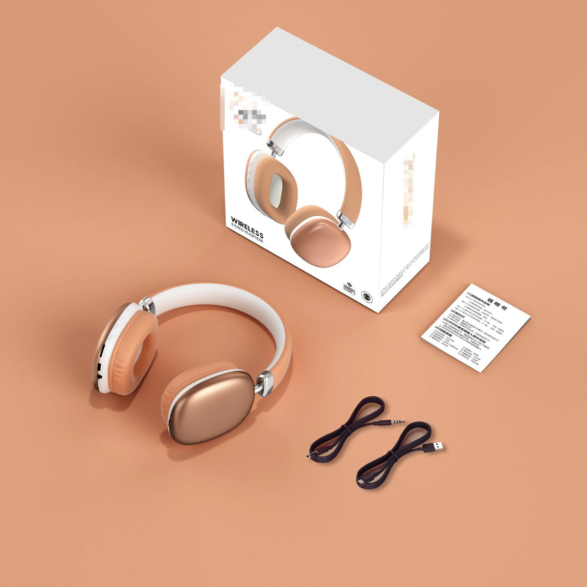 Nuove cuffie wireless Bluetooth con suono surround, ideali per il gaming, pieghevoli e portatili, con tecnologia stereo, perfette per trasmissioni in diretta, viaggi e per ascoltare musica in ambienti chiusi.