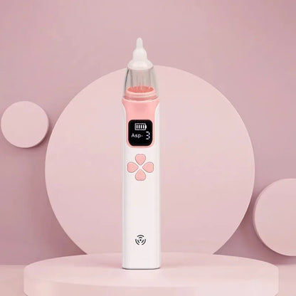 Aspiratore Nasale Elettrico per Bambini in Silicone con Aspirazione Regolabile, Sicuro, Pratico e Silenzioso