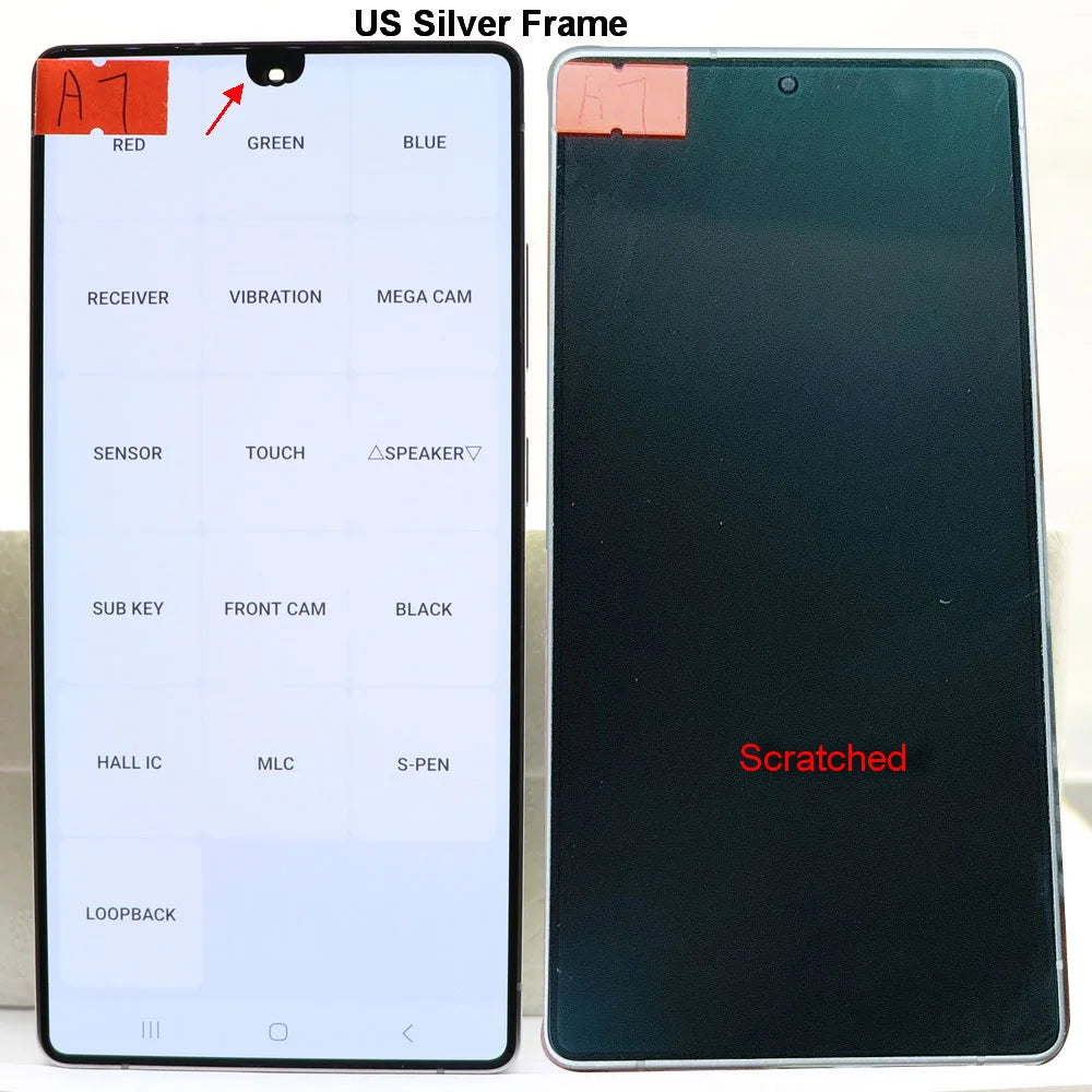 Display SUPER AMOLED S25 Ultra con Difetti per Samsung Galaxy S25 Ultra S938 SM-S938B S938U, Gruppo Schermo LCD e Touch Screen