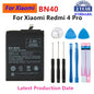 Batteria originale per telefono Xiaomi Mi Redmi Note Mix 2 3 3S 3X 4 4X 4A 4C 5 5A 5S 5X M5 6 6A 7 8 Pro Plus BN43 BN31