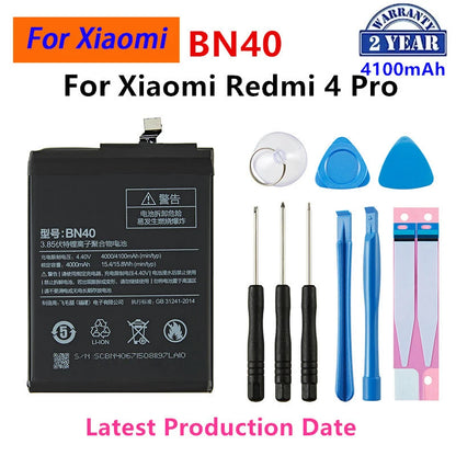 Batteria originale per telefono Xiaomi Mi Redmi Note Mix 2 3 3S 3X 4 4X 4A 4C 5 5A 5S 5X M5 6 6A 7 8 Pro Plus BN43 BN31