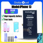 Batteria StellarXcell Ultra per iPhone, Spedita dalla Germania, per iPhone 13 13Pro 13mini 13Promax, Batteria ad alta capacità, Batteria di alta qualità, Batteria di ricambio per iPhone con strumenti gratuiti, 0 cicli, Most
