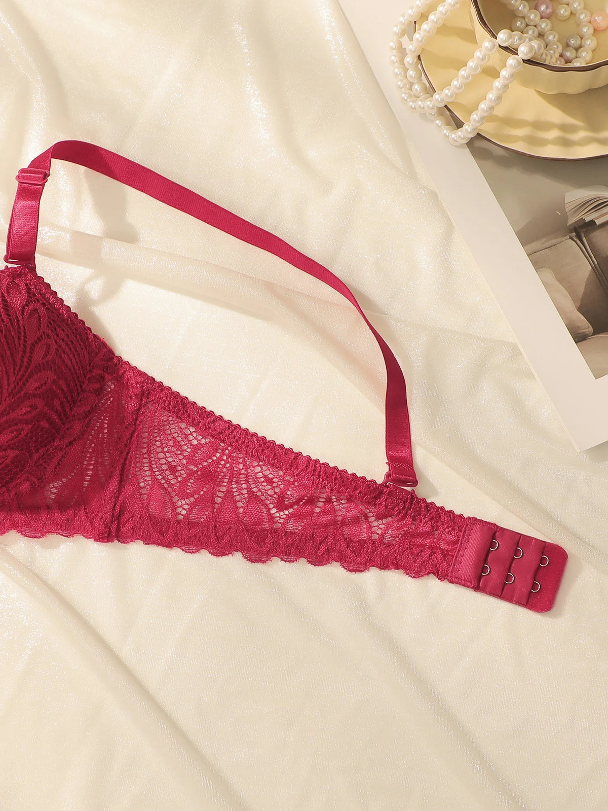 3 pezzi, diversi colori, reggiseno push-up con ferretto e inserti in pizzo, intimo femminile alla moda, slip, reggiseno da indossare tutti i giorni, modello 2941.