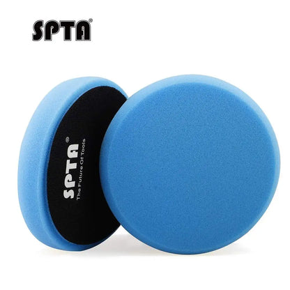 SPTA 1PC 3"(80mm)/5"(125mm)/6"(150mm)/7"(180mm) Spugna rotonda in schiuma per lucidatura per lucidatrice per auto RO/DA/GA Rimuovi segni di levigatura
