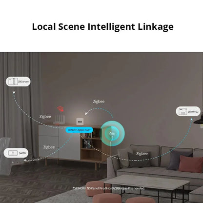 SONOFF SNZB-06P Zigbee sensore di presenza umana sensore di monitoraggio dell'animale domestico di movimento magazzino domestico prevenire il rilevatore di sicurezza antifurto