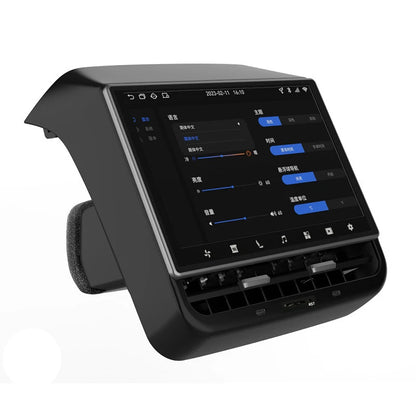Mekede Sistema Multimediale di Intrattenimento Android da 8,66 Pollici 4GB 64GB con Controllo Touch per Tesla Model 3/Y, Regolazione Sedile, Controllo Climatizzatore, Supporto YouTube Netflix 4G LTE WiFi, Lettore Video Multim