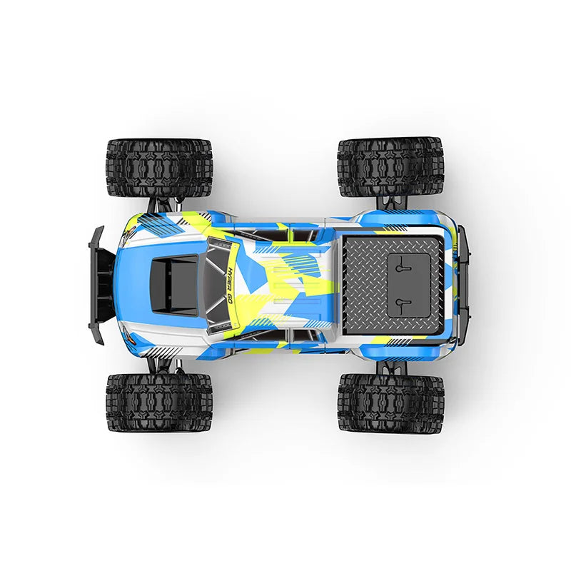 Local+ HYPER GO MJX 12212 1:12 18208 1:18 Monster Truck RC Elettrico a Quattro Ruote Motrici 3S ad Alta Velocità con Motore Brushless, Auto RC Fuoristrada 4x4 con Spedizione Locale in 24h dall'UE