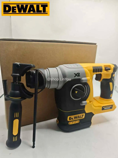 DEWALT DCH273, trapano a percussione rotante SDS‑PLUS 18V/20V MAX, martello a percussione senza fili con motore brushless per la foratura di cemento e muratura