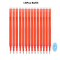0.7mm Penna Cancellabile Magica Presse Penna Gel Set 8 Colori Cancellabile Asta di Ricarica Inchiostro Gel Cancelleria Penne Retrattili Maniglia Lavabile Asta