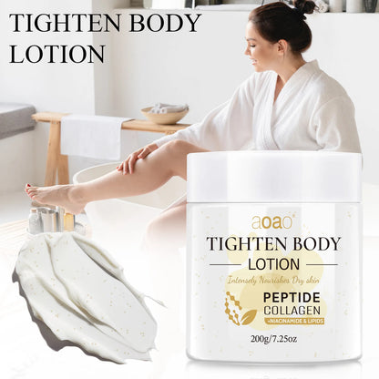 Lozione Corpo al Collagene, Nutre Profondamente la Pelle Secca, Crea una Pelle Setosa e Non Appiccicosa, Lozione Corpo Idratante Rinfrescante per la Cura della Pelle, Uso Multi-Area, 200g