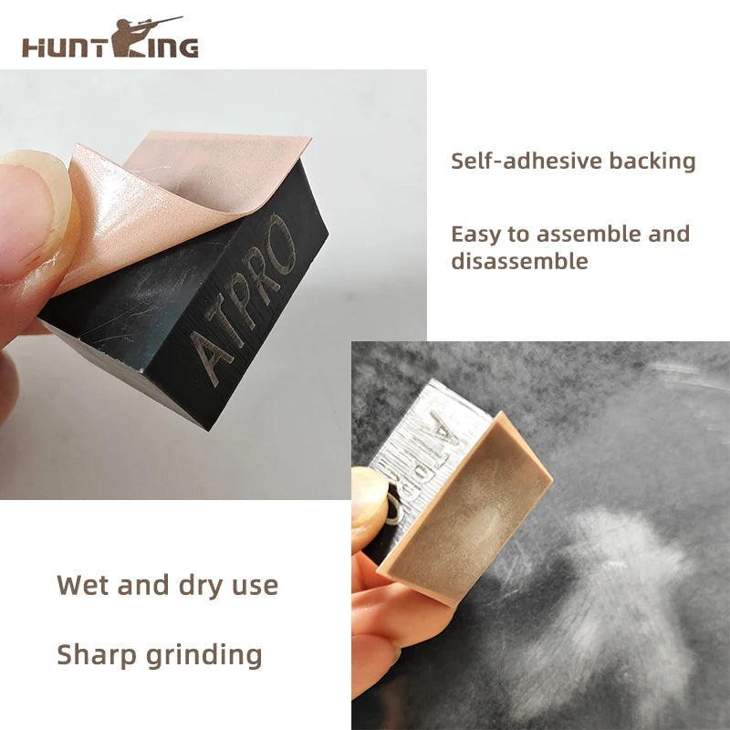 Abrasivi per rettifica fine HUNTING 1 Open 8 adesivi Carta vetrata - Strumento per lucidatura e lancio di macchie per auto di precisione