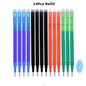 0.7mm Penna Cancellabile Magica Presse Penna Gel Set 8 Colori Cancellabile Asta di Ricarica Inchiostro Gel Cancelleria Penne Retrattili Maniglia Lavabile Asta