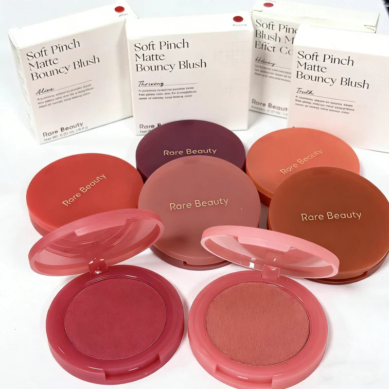 Blush Liquido Leggero e Naturale Hot Fashion Rare Beauty Soft Pinch Matte Bouncy Cushiony Cream-to-Powder