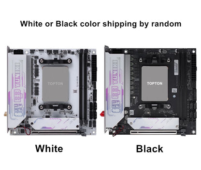 Scheda Madre Gaming TOPC AMD Ryzen 9 9955HX3D 9955HX 8945HX 7945HX 4*SATA 2*M.2 NVMe 2*DDR5 2.5G LAN WiFi6E per NAS Mini PC
