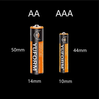 Batterie al carbonio zinco AA AAA da 1,5 V, confezione da 40 all'ingrosso per giocattoli, orologi, telecomandi, alimentazione di lunga durata, a prova di perdite