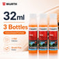 WURTH Detergente Concentrato per Parabrezza 1:100 Miscelazione Rapida Senza Aloni per Vetri Auto 32ml Arancione Blu