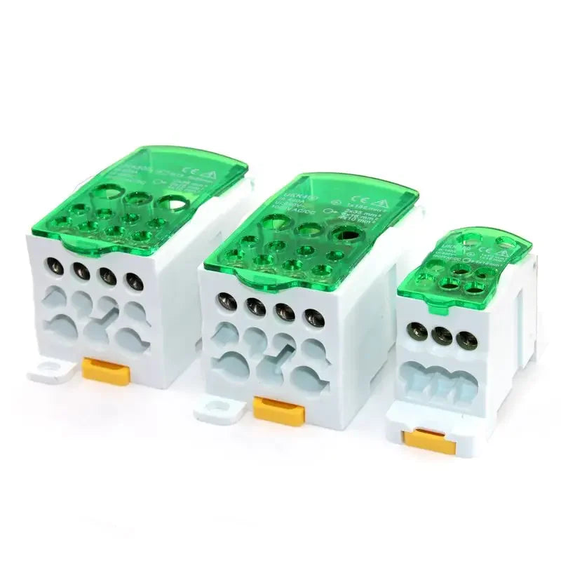 Elettrico Split Morsettiera su Guida Din Scatola di Giunzione Cavo di Alimentazione Connettore Elettrico UKK80A 125A 160A 250A 400A 500A