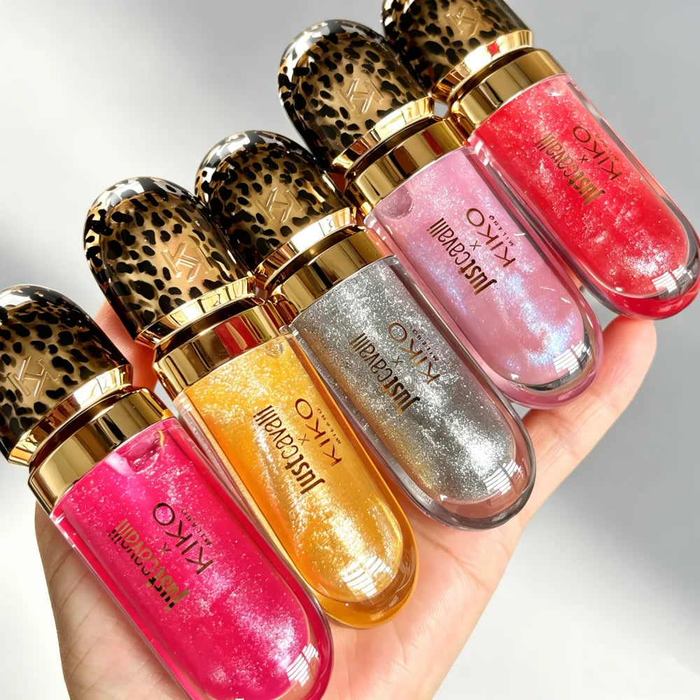 Kiko Just Cavalli X KIKO Milano 3D Hydra Lip Gloss Rebel Edizione Limitata Lucidalabbra Volumizzante e Brillante a Lunga Durata Idratante Non Appiccicoso