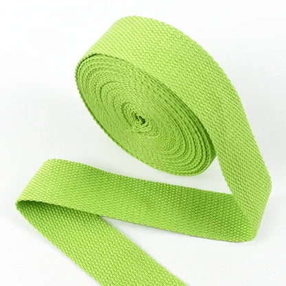 5 Metri 1.3mm 20-50mm Cotone Tessuti Nastro per Borsa Cinghia Zaino Etichetta Nastro Fascia Vestiti Bias Vincolante Accessori Per Cucire FAI DA TE