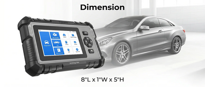 Topdon Strumento diagnostico per auto 4 sistemi OBD2 Scanner diagnostico Motore ABS SRS Airbag Strumento di scansione automatica Lettore di codici ArtiDiag500