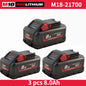 Nuova Batteria Milwaukee M18 8.0Ah ad Alta Potenza 18V Ricaricabile agli Ioni di Litio per Utensili Elettrici Cordless Milwaukee M18 Batteria 8Ah