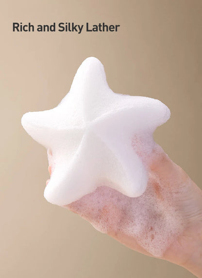 Philips AVENT Spugna da Bagno per Neonati in Konjac, Materiale Vegetale Naturale, Spugna Morbida per la Pulizia della Pelle Delicata dei Neonati