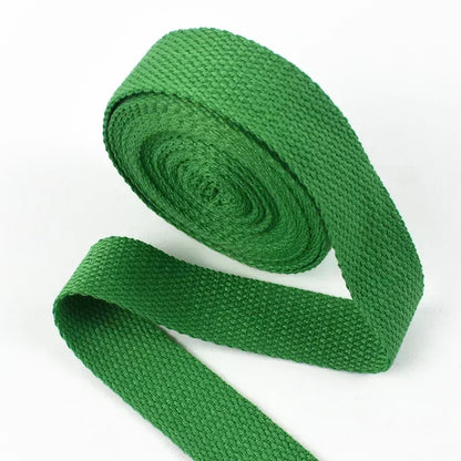 5 Metri 1.3mm 20-50mm Cotone Tessuti Nastro per Borsa Cinghia Zaino Etichetta Nastro Fascia Vestiti Bias Vincolante Accessori Per Cucire FAI DA TE