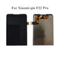 Display LCD con schermo touchscreen e pannello in vetro, sensore e gruppo completo per Xiaomi Duoqin F22, ricambio per Xiaomi Qin F22 Pro.
