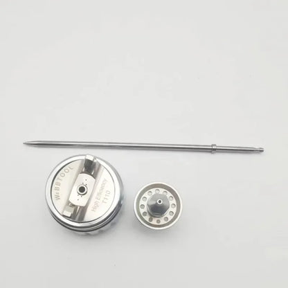 Pistola a spruzzo TE20 T110 Kit ugelli 1,3 mm/1,8 mm Tappo pistola per vernice Ugello Ago in tre pezzi