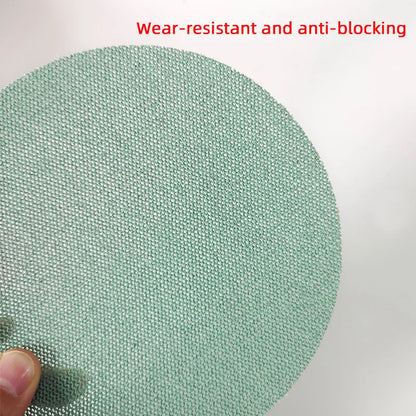 Foglio Abrasivo Rotondo Mirka da 6 Pollici (150mm) per Auto, Foglio in Rete Floccata per Lucidatura e Stuccatura, Foglio Autoadesivo per Finiture Lisce