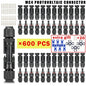 600/400/200/100/40/20/10 pezzi Kit connettori solari fotovoltaici 1000V 30A Connettori Solor da pannello per cavo fotovoltaico/MC 2,5/4/6mm2