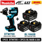 Avvitatore a impulsi Makita DTW700 a batteria 18V Brushless 700Nm, pistola a impulsi elettrica ad alta coppia con attacco da 1/2 pollice, velocità variabile, Auto-Stop per BL1830 BL1840 BL1850 BL1860B, spedizione rapida UE