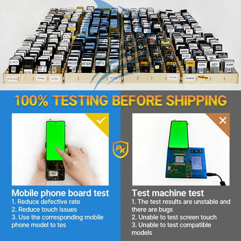Display Premium testato al 100% per Xiaomi MI Note 10 Pro Touch Screen di ricambio per Xiaomi Note 10 Lite LCD M1910F4S M2002F4L