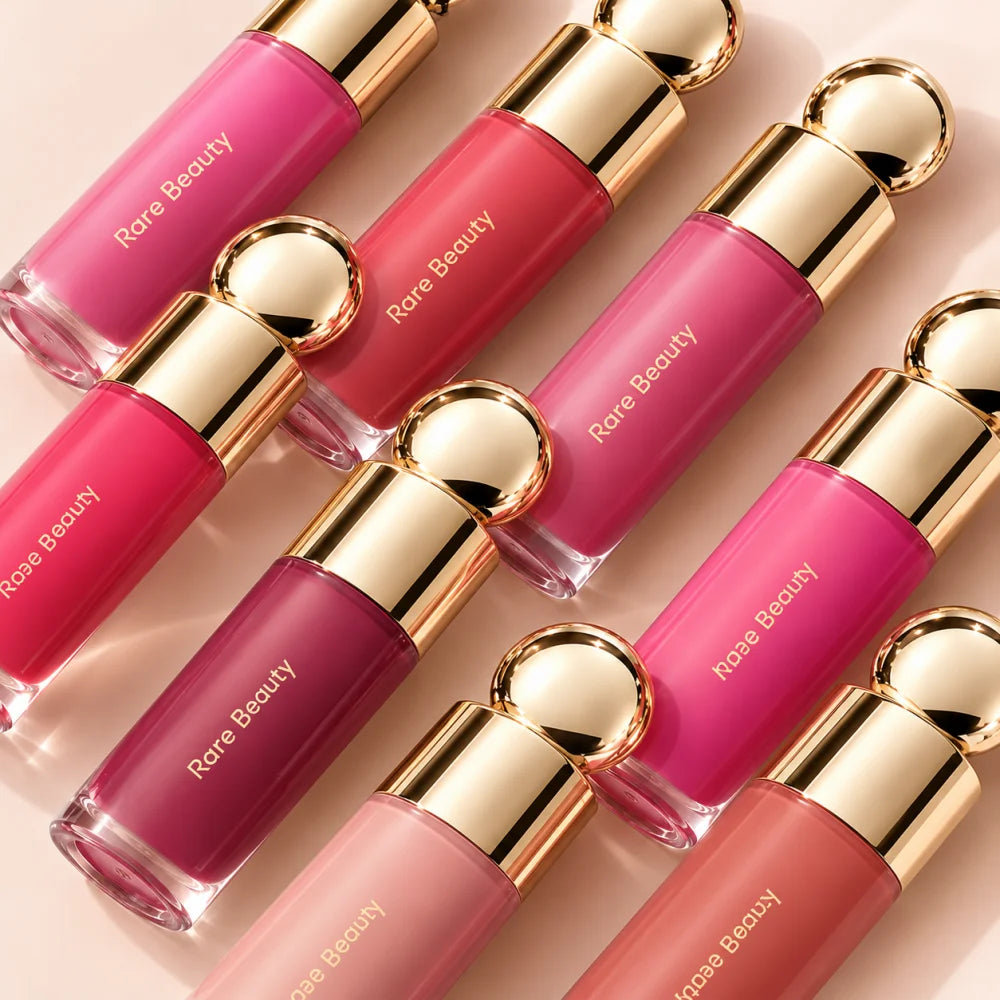 Rare Beauty Soft Pinch Blush Liquido Setoso e Scorrevole Idratante e Nutriente Lucidalabbra Liquido a Lunga Durata Cosmetico per il Trucco