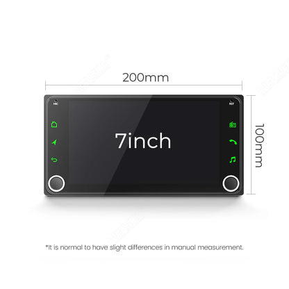 MEKED Autoradio Linux 7 Pollici con CarPlay Wireless e Android Auto per Toyota Yaris Corolla RAV4 Avensis Aygo Prius, Lettore Multimediale Universale 4K con Schermo per Telecamera Posteriore