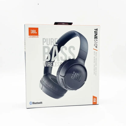 Cuffie Bluetooth Wireless Over-Ear JBL TUNE510BT - Cuffie con Cancellazione del Rumore e Sub-Bassi per Musica, Gaming e Sport, Adatte a Tutti gli Usi