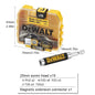 Dewalt 16 punte per cacciavite e inserti porta magneti telescopici Ph2 x PZ2, PZ3 x 6, 2 x 3, T20 x 2, T25 x 2, DT71511-QZ